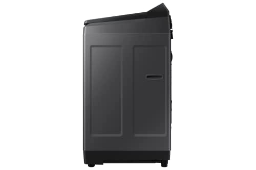 Samsung 9.0 kg Ecobubble 5 Star Fully Automatic Top Load Washing Machine with in-built Heater WA90BG4582BD Dark Gray
