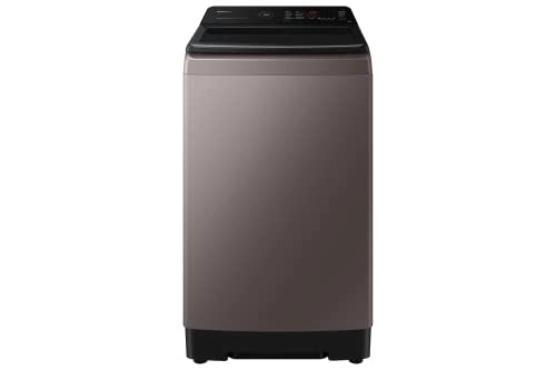 Samsung 10.0 kg Ecobubble 5 Star Fully Automatic Top Load Washing Machine with Heater (WA10BG4686BR Rose Brown)