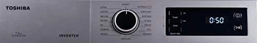 TOSHIBA 7.5 kg Fully -Automatic front loading washing machine (TW-BJ85S2-IND_SILVER)