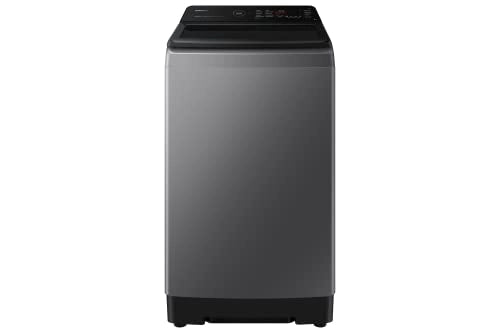 Samsung 9.0 kg Ecobubble 5 Star Fully Automatic Top Load Washing Machine with in-built Heater WA90BG4582BD Dark Gray