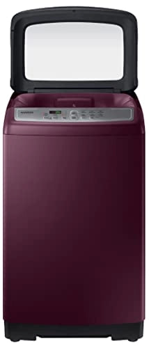 Samsung 7.5 Kg Fully-Automatic Top Loading Washing Machine (WA75A4022FF/TL, Plum, Wobble technology)