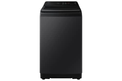 Samsung 8.0 kg Ecobubble 5 Star Fully Automatic Top Load Washing Machine with Heater (WA80BG4686BV/TL Black Caviar)