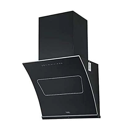 Hindware ESSENCE 90 Cm Kitchen Chimney, Auto Clean Motion Sensor Control Black 1350 M3/Hr (Touch Control, Lifetime Warranty)