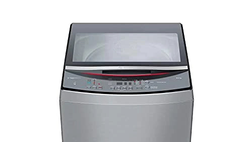 Bosch 10kg Fully Automatic Top Loading Washing Machine (WOA106X2IN 680 RPM, Silver Inox)