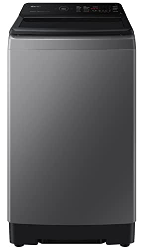 Samsung 9 Kg WiFi Enabled Inverter 5 Star Fully-Automatic Top Load Ecobubble Washing Machine (WA90BG4542BDTL, Dark Gray)