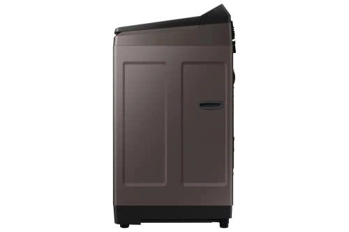 Samsung 10.0 kg Ecobubble 5 Star Fully Automatic Top Load Washing Machine with Heater (WA10BG4686BR Rose Brown)