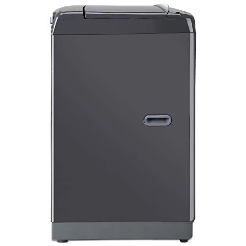 LG 10Kg 5 Star Smart Inverter Fully-Automatic Top Load Washing Machine (T10SJMB1Z, Middle Black, TurboDrum | Jet Spray+)