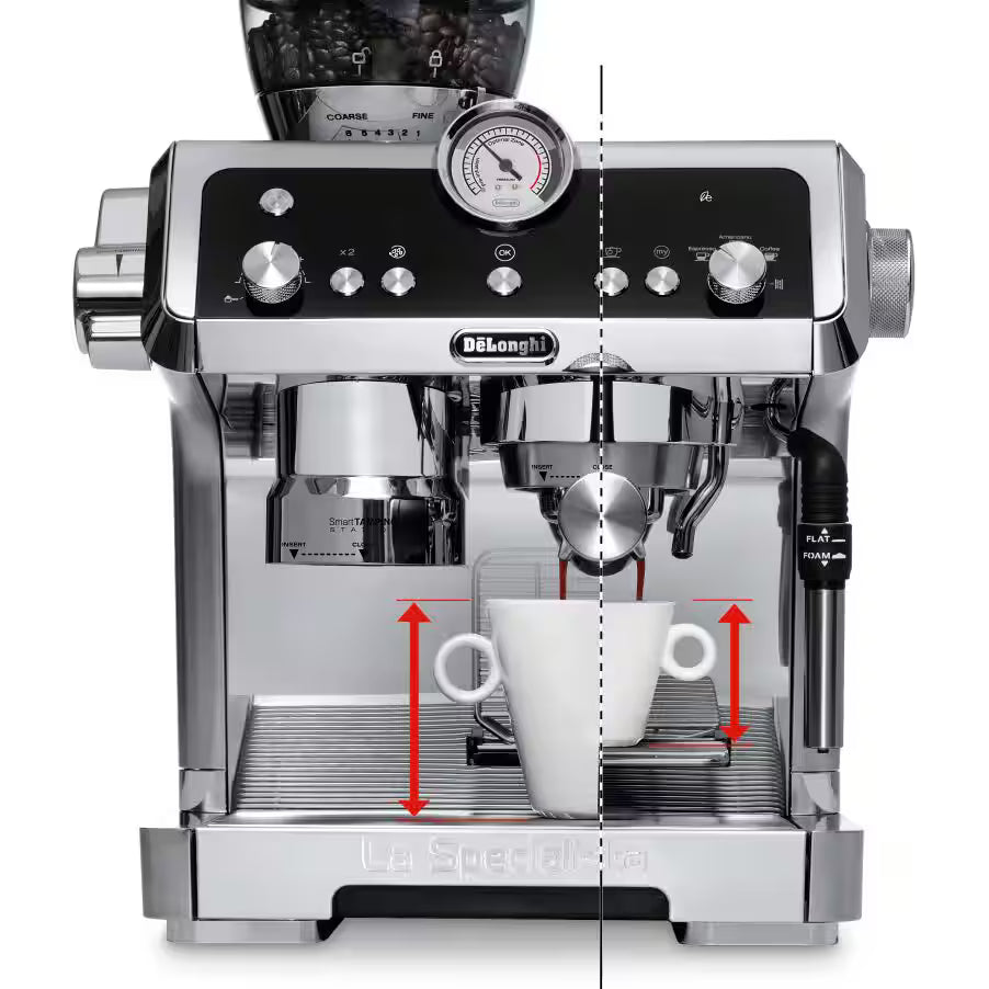 DELONGHI EC9335 Pump Espresso Coffee Maker (Silver)