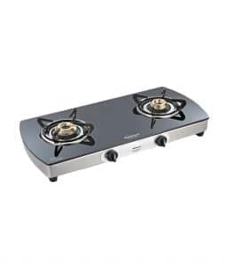 Sunflame Crystal 2 Burner (2B) Plus SS DX