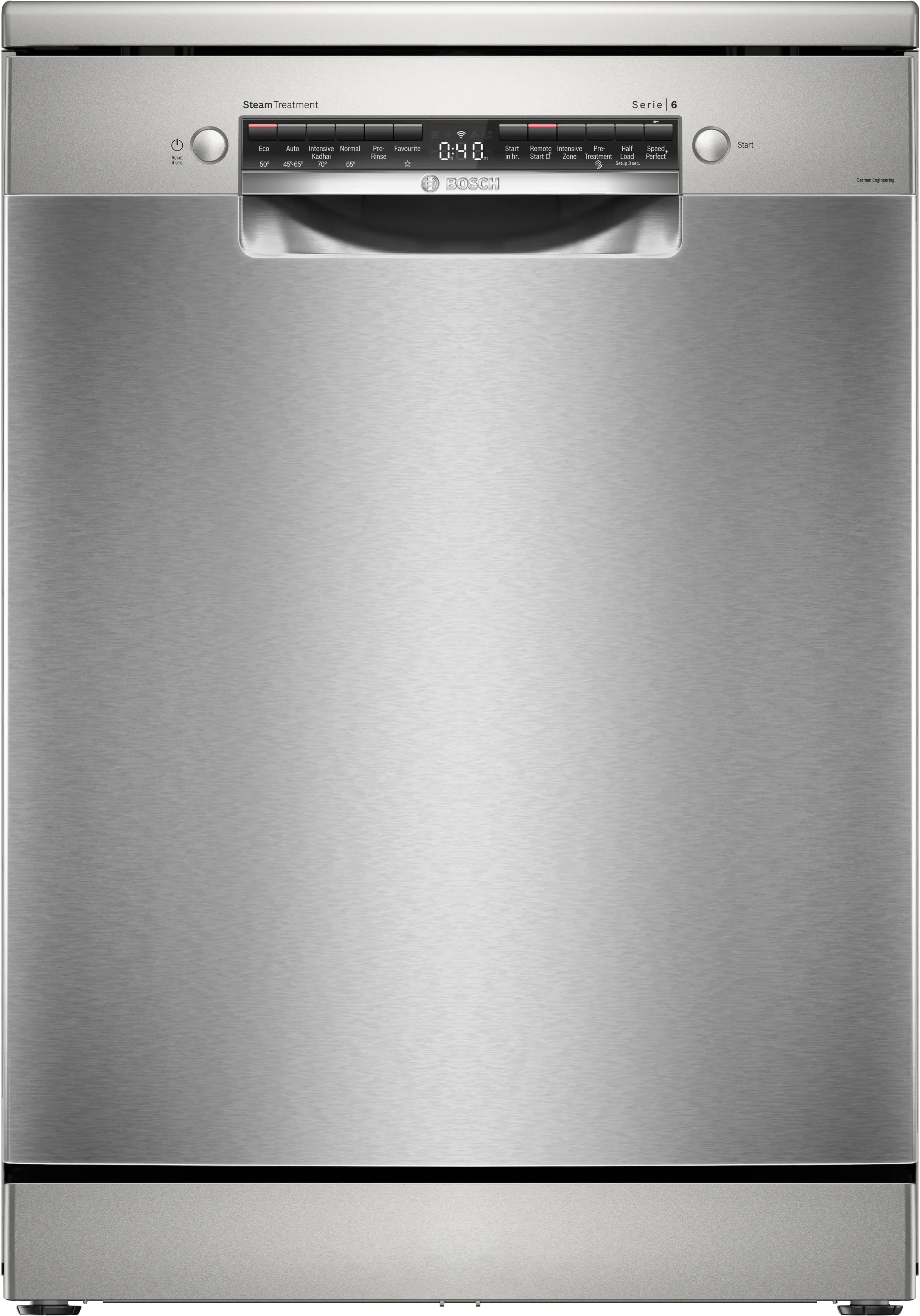 Bosch SMS6HMI00I Dishwasher + PNI7B6G20I 75cm 4 Brass Burner Hob Combo