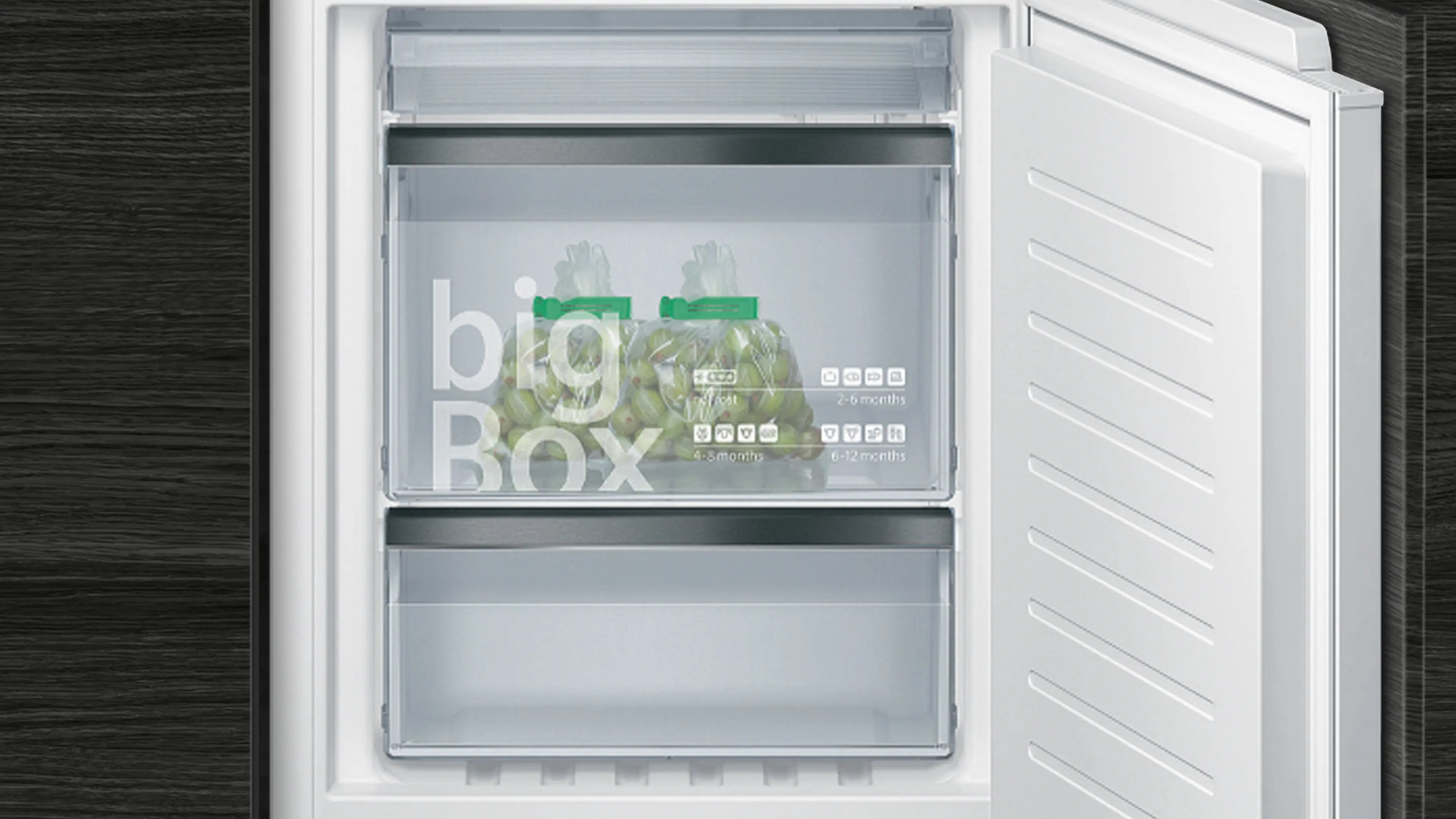 Siemens IQ500 KI86NSF30I 273L Stainless Steel Fridge-187L Freezer-67L Touch Control
