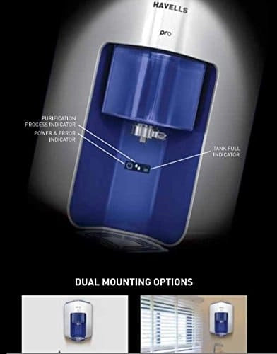 Havells Pro RO UV 8 L Water Purifier, Blue