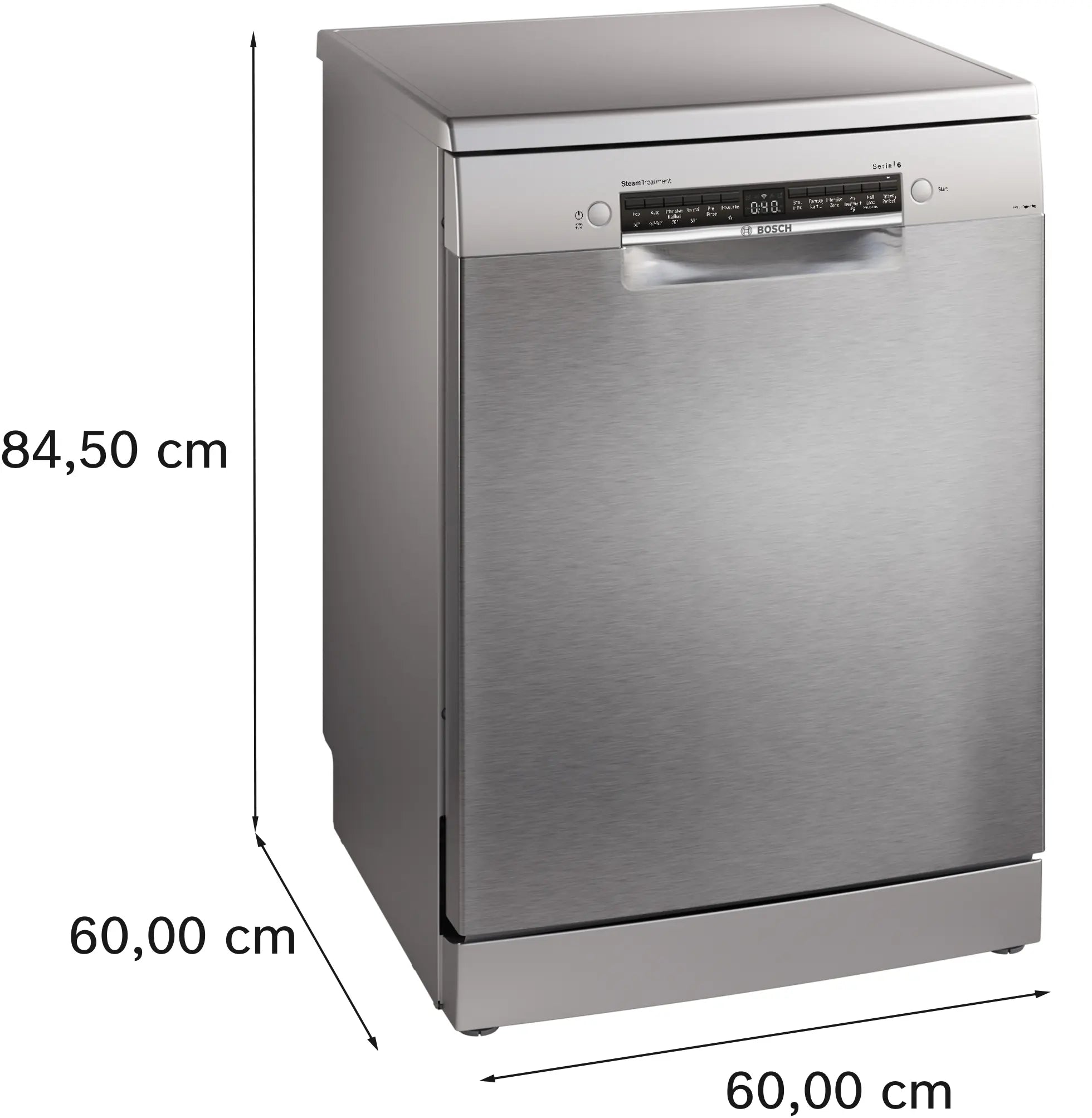 Bosch SMS6HMI00I Dishwasher + PNI7B6G20I 75cm 4 Brass Burner Hob Combo