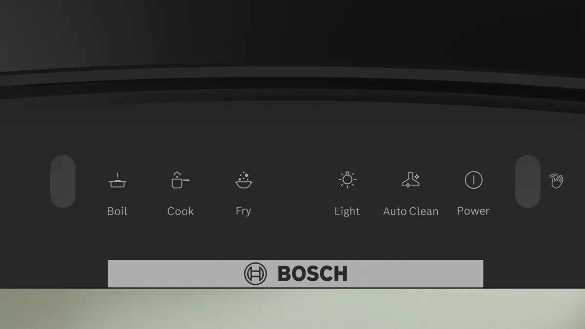 Bosch DWA98IJ60I தொடர் 4 90cm கருப்பு சுவரில் பொருத்தப்பட்ட குக்கர் ஹூட்