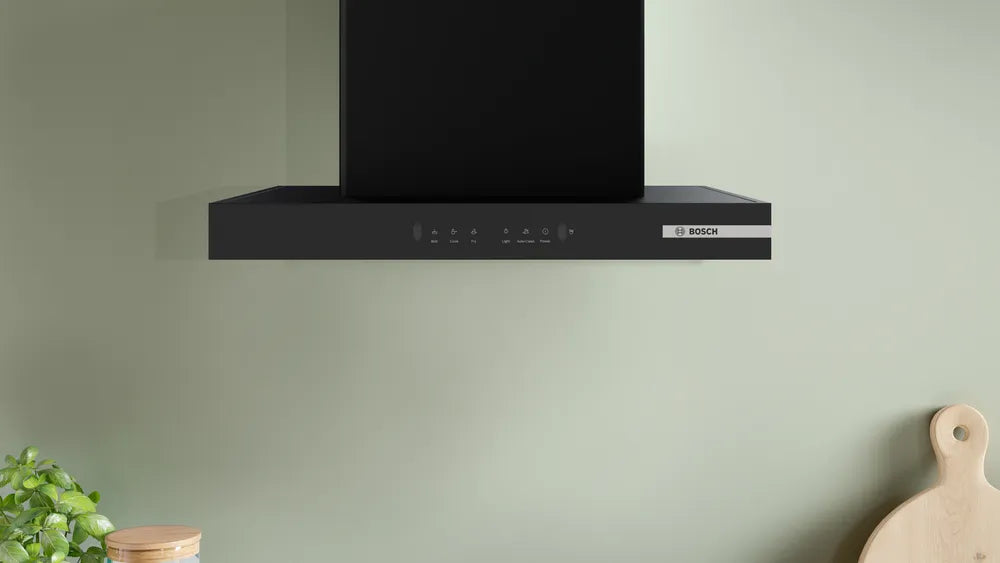 Bosch DWB68IJ60I கண்ணாடி சமையலறை புகைபோக்கி 60CM (டச் கண்ட்ரோல் கருப்பு)