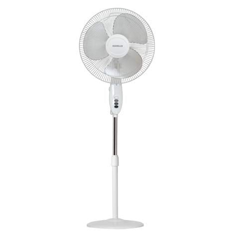 Havells  	pedestal Fan FHSSWSTOWH16 400MM White