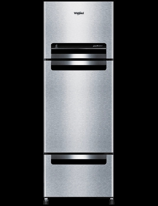 Whirlpool Protton 260L Frost Free Triple Door Refrigerator (6th Sense ActiveFresh Technology, Alpha Steel, 10 Years Warranty )