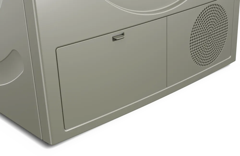 SIEMENS 8 kg Fully Automatic Front load Condenser Tumble Clothes Dryer WP31G208IN, Silver Inox,