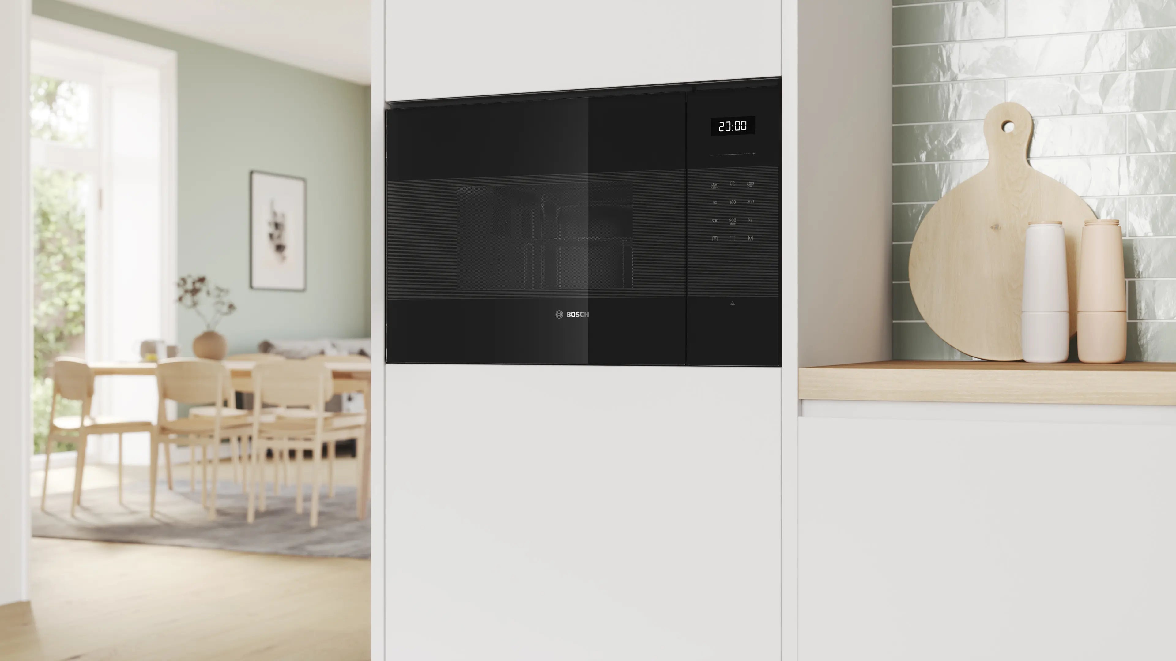 Bosch HBF512BS1I Built-in Oven + BEL554MB2I Built-in Microwave Combo