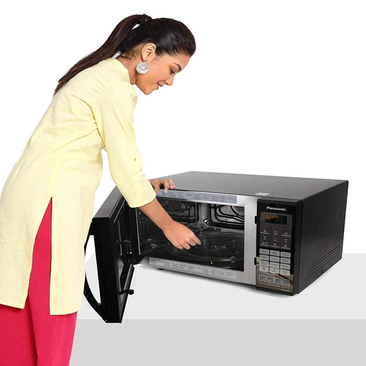Panasonic 27 L Convection Microwave Oven - NN-CT64HBFDG , Black