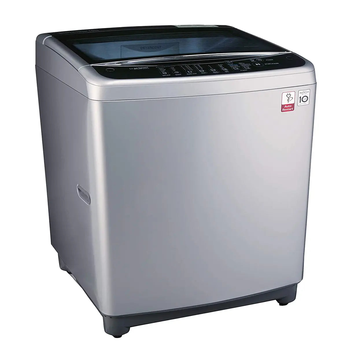 LG 7 Kg Inverter Fully-Automatic Top Loading Washing Machine (T8077NEDL1, Free Silver)