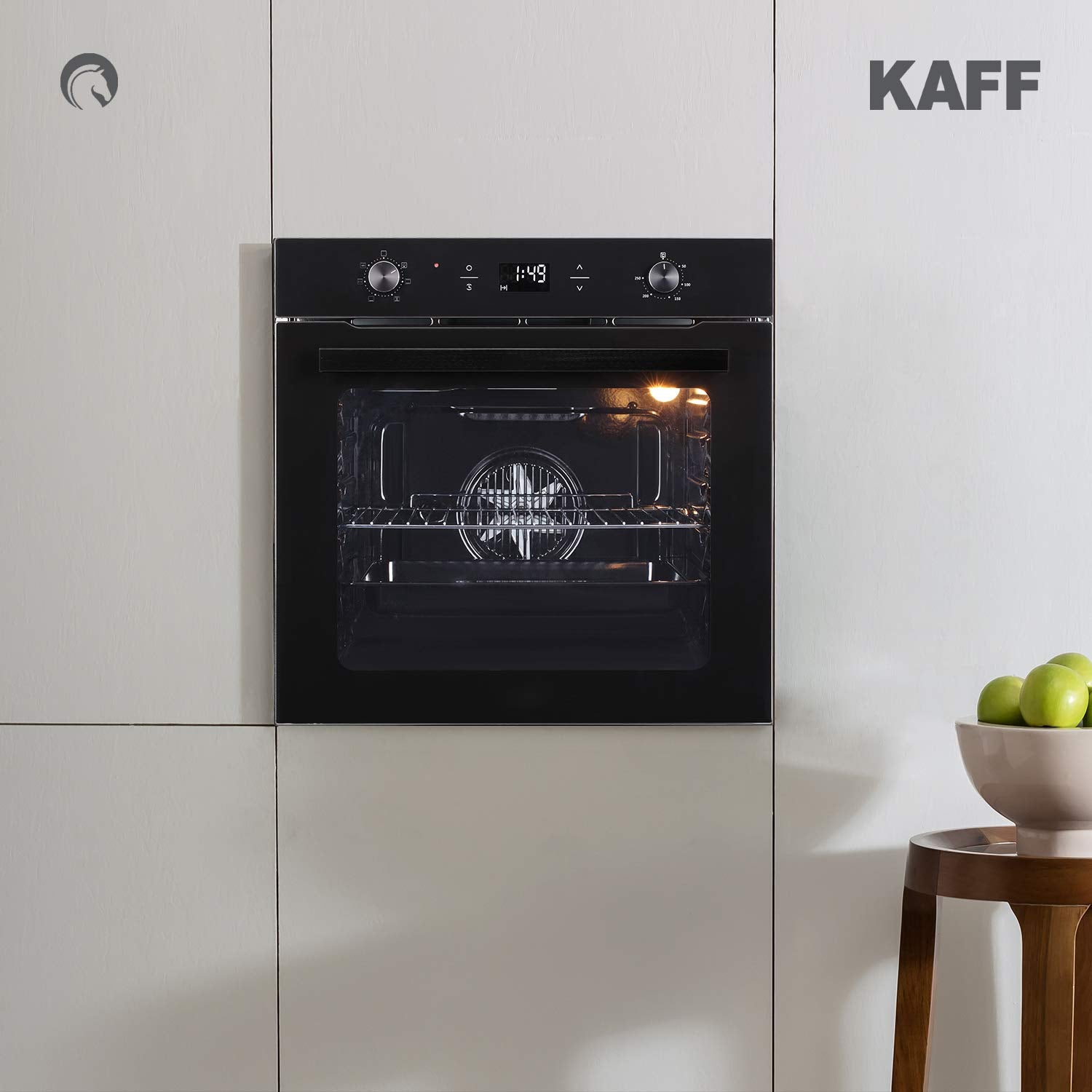 Kaff OV81 GIKF Electric Oven | Rotary Electronic Controls.