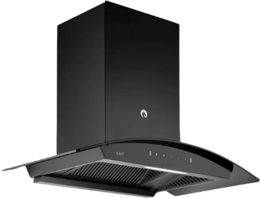 Kaff VASCO DHC 75 Auto Clean Wall Mounted Chimney (black 1250 CMH)