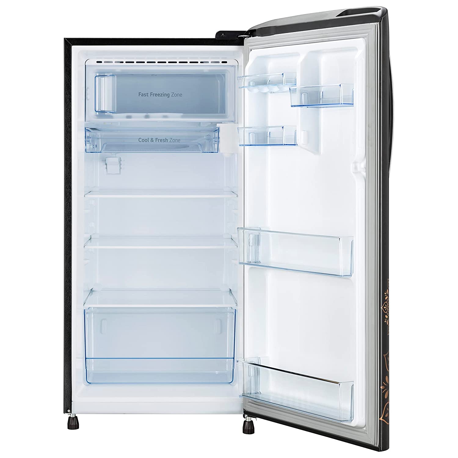 LG 204 L 4 Star Direct-Cool Inverter Single Door Refrigerator (??GL-B211CERY, Ebony Regal, Smart Connect, 2022 Model)