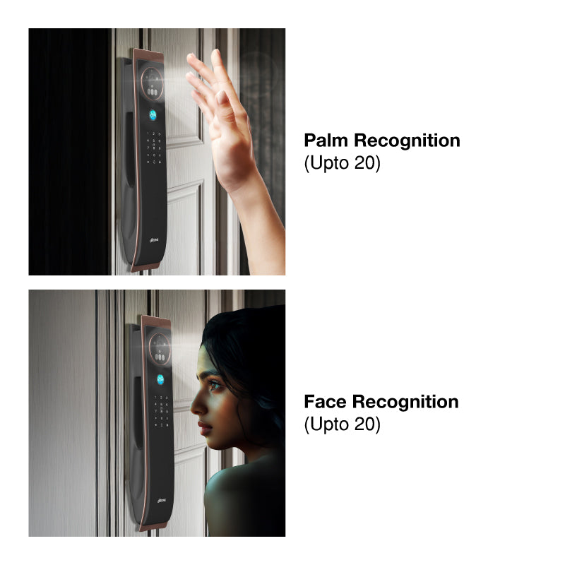 IRIS 3D FACIAL RECOGNITION LOCK 448,78,55 mm