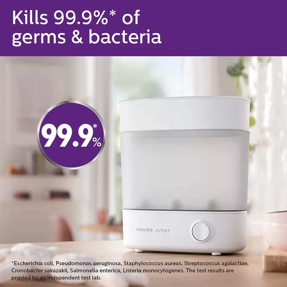 Philips Avent Advance Bottle sterilizer SCF291/00|| 10 mins Cycle, Natural steam Sterilization, Capacity Of 6 Baby Bottles