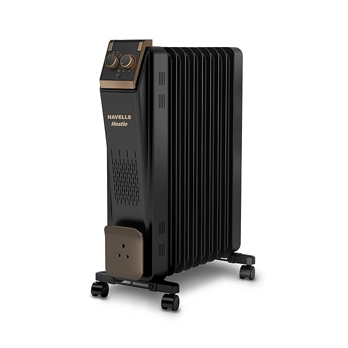 Havells Hestio Black 9 Fin OFR 2400 W
