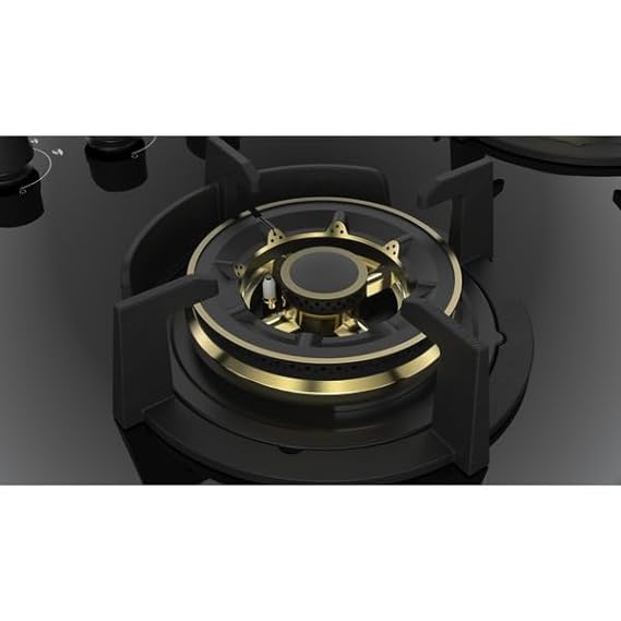 Hindware Built In Hob Erica 4 Burner 60 Cm Brass Burner with FFD