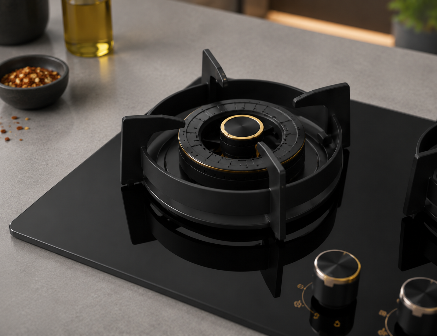 Hafele VESTA 378 78cm 3-Burner Hob - Vesta Series: Sleek and Efficient Cooking Solution