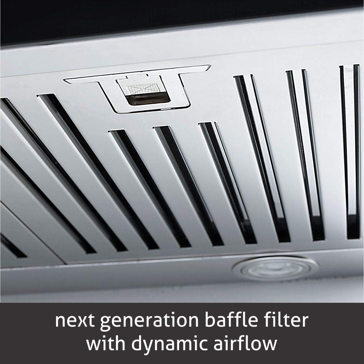 Glen 6071 Touch Sensor SS LED Lights, Baffle Filter with LTW Kitchen Chimney (60cm)