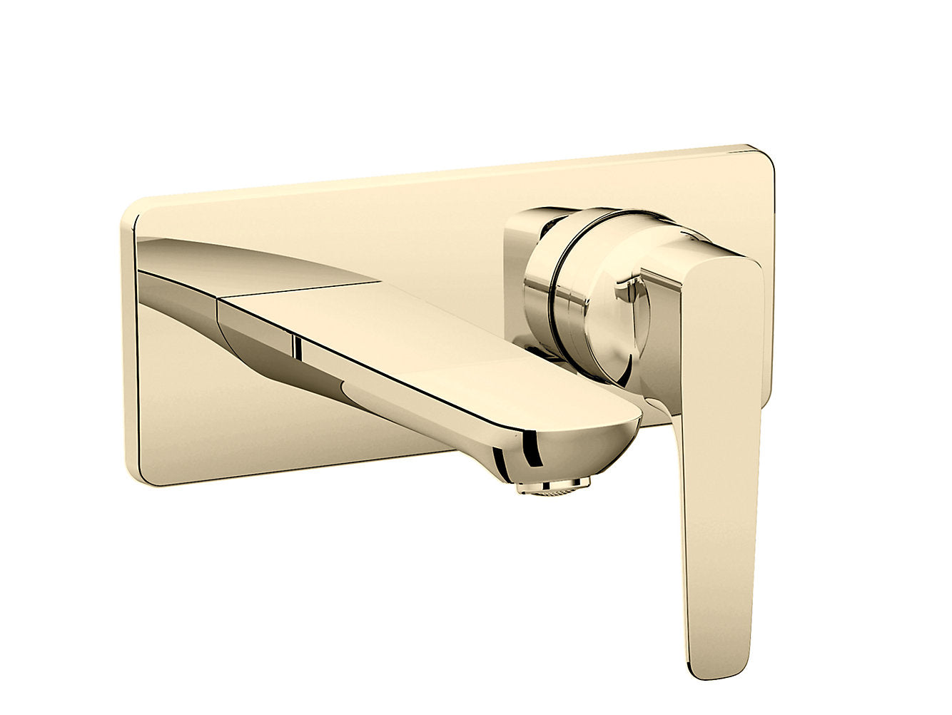 kohler K-5684IN-4ND-AF Wall mount single-control basin faucet trim in french gold
