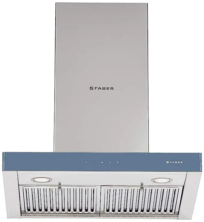 Faber 60 Cm 3 Way Silent Suction Chimney, 1095 m3/hr (Stilux 3D T2S2 TC LTW 60, 2 Baffle Filters, Touch Control, Stainless Steel)