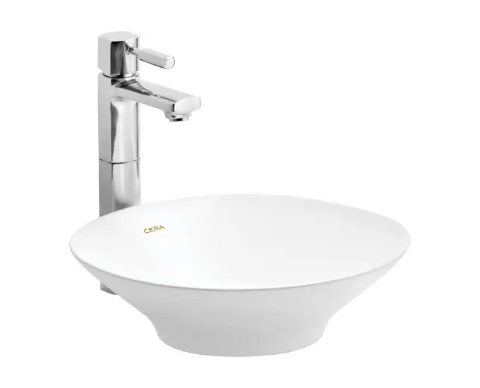 Cera S2020107 Canal Table Top Wash Basin - 370x370x115 mm