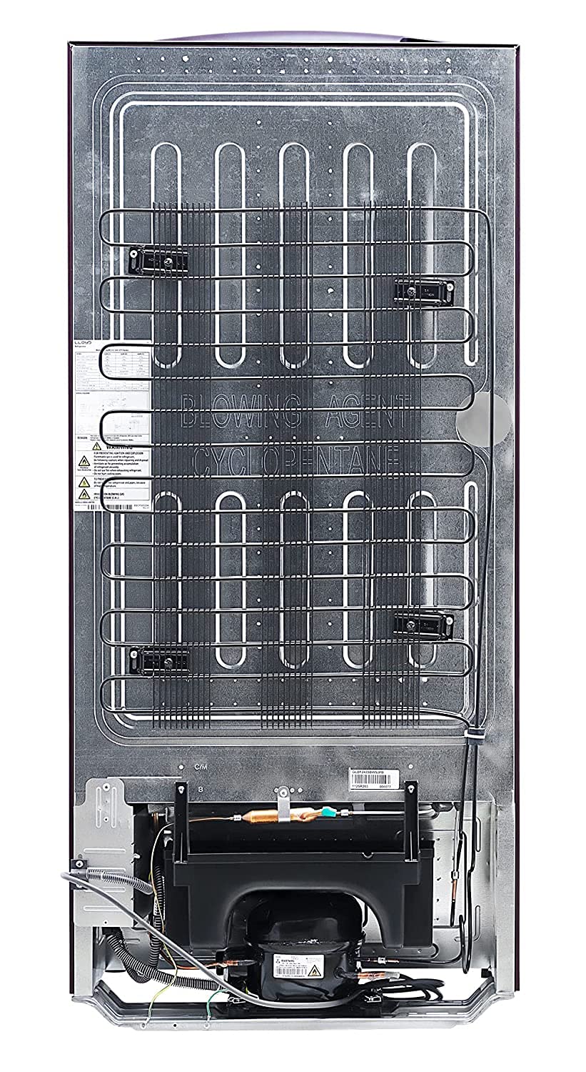 LLYOD Havells 200 L 3 Star Refrigerator Gldf213Sbwt2Pb Begonia Wine