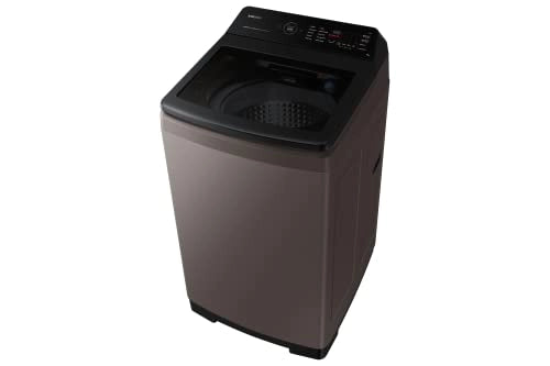 Samsung 8.0 kg Ecobubble 5 Star Fully Automatic Top Load Washing Machine with Wi-Fi (WA80BG4546BRTL Rose Brown)