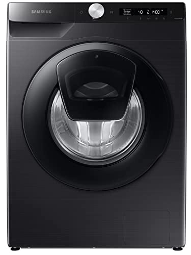 Samsung 8 Kg 5 Star Wi-Fi Inverter Fully-Automatic Front Loading Washing Machine (WW80T554DAB1TL, Black Caviar, Heater)