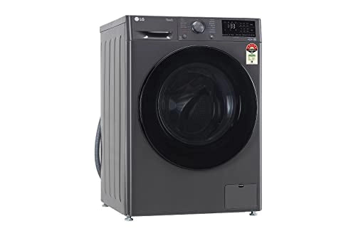 LG 7 Kg 5 Star Inverter Wi-Fi Fully-Automatic Front Loading Washing Machine with Heater (FHV1207Z4M, Middle Black)