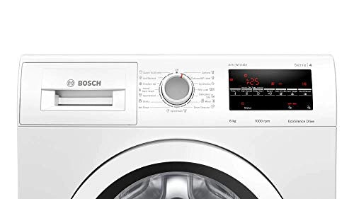 Bosch 6 Kg 1000 RPM Fully-Automatic Front Loading Washing Machine (WLJ2046WIN, White)