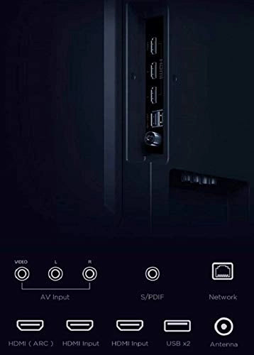 Mi 138.8 cm (55 Inches) 4K Ultra HD Android Smart LED TV 4X (Black)