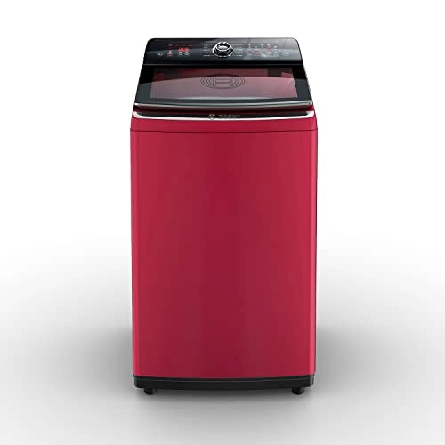 Bosch 7.5 Kg 5 Star Fully Automatic Top Load Washing Machine WOE753M0IN (Maroon), Extra Large