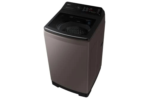 Samsung 10.0 kg Ecobubble 5 Star Fully Automatic Top Load Washing Machine with Heater (WA10BG4686BR Rose Brown)