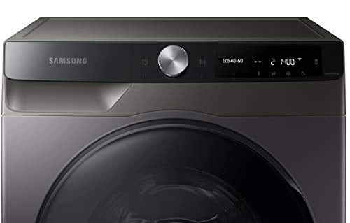 Samsung 8.0 kg / 6.0 kg Wi-Fi Enabled Inverter Fully-Automatic Washer Dryer (WD80T604DBX/TL, Inox, AI Control)