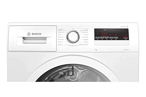 Bosch 7 kg Fully Automatic Condenser Tumble Dryer WTN86203IN, White, Inbuilt Heater)