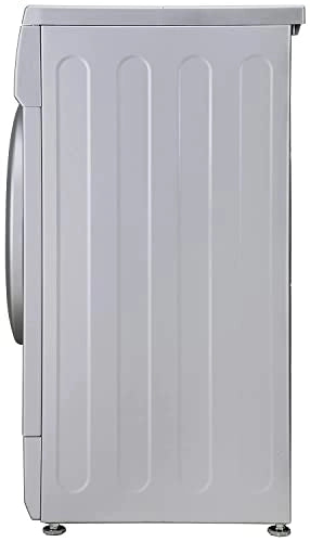 LG 7 Kg 5 Star Inverter Touch Control Fully-Automatic Front Load Washing Machine with Heater (FHM1207SDL, Silver)
