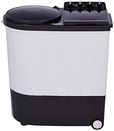 Whirlpool 9 Kg Semi-Automatic Top Loading Washing Machine (ACE XL 9.0, Silver Grey, 3D Scrub Technology)