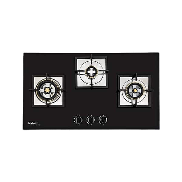 Hindware 3 Burners 78cm Auto Ignition Hob Elisa Plus